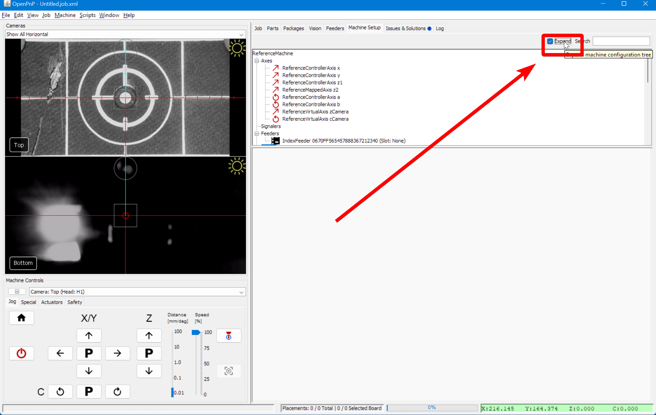 Expanding the Machine Config options